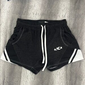 NEW w/o tags AUTHENTIC Andrew Christian Black White Training Shorts Medium